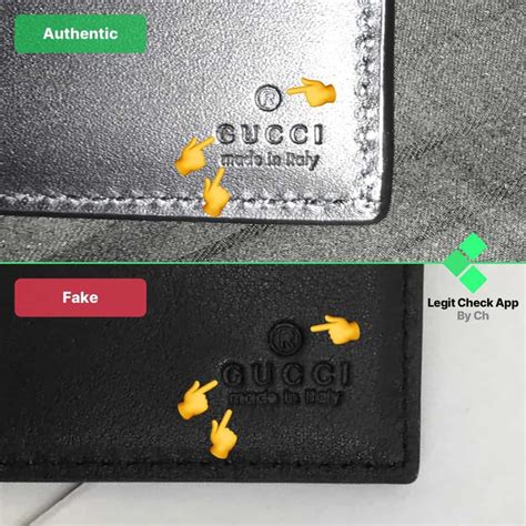 fake pink gucci wallet|how to tell authentic gucci.